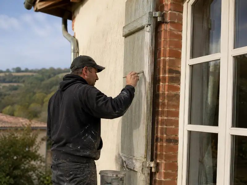 Préparation d'un mur avant peinture : rebouchage, ponçage et sous-couche